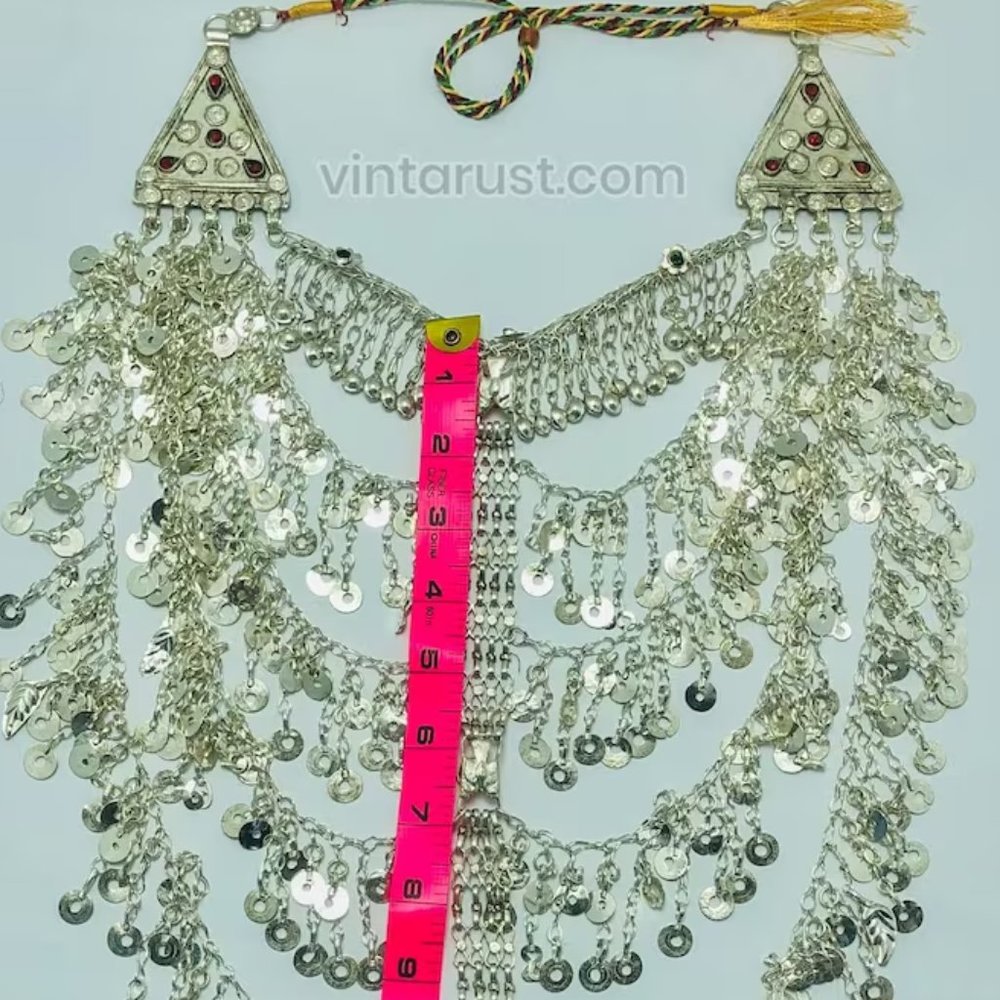 Multilayers Gypsy Nomadic Oversized Bib Necklace,… - image 7